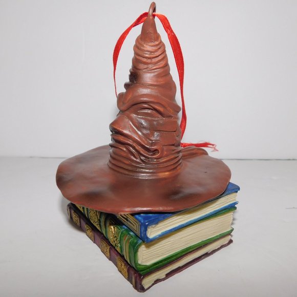 Harry Potter 5" Sorting Hat Talking Christmas Tree Ornament Ravenclaw - Picture 2 of 5